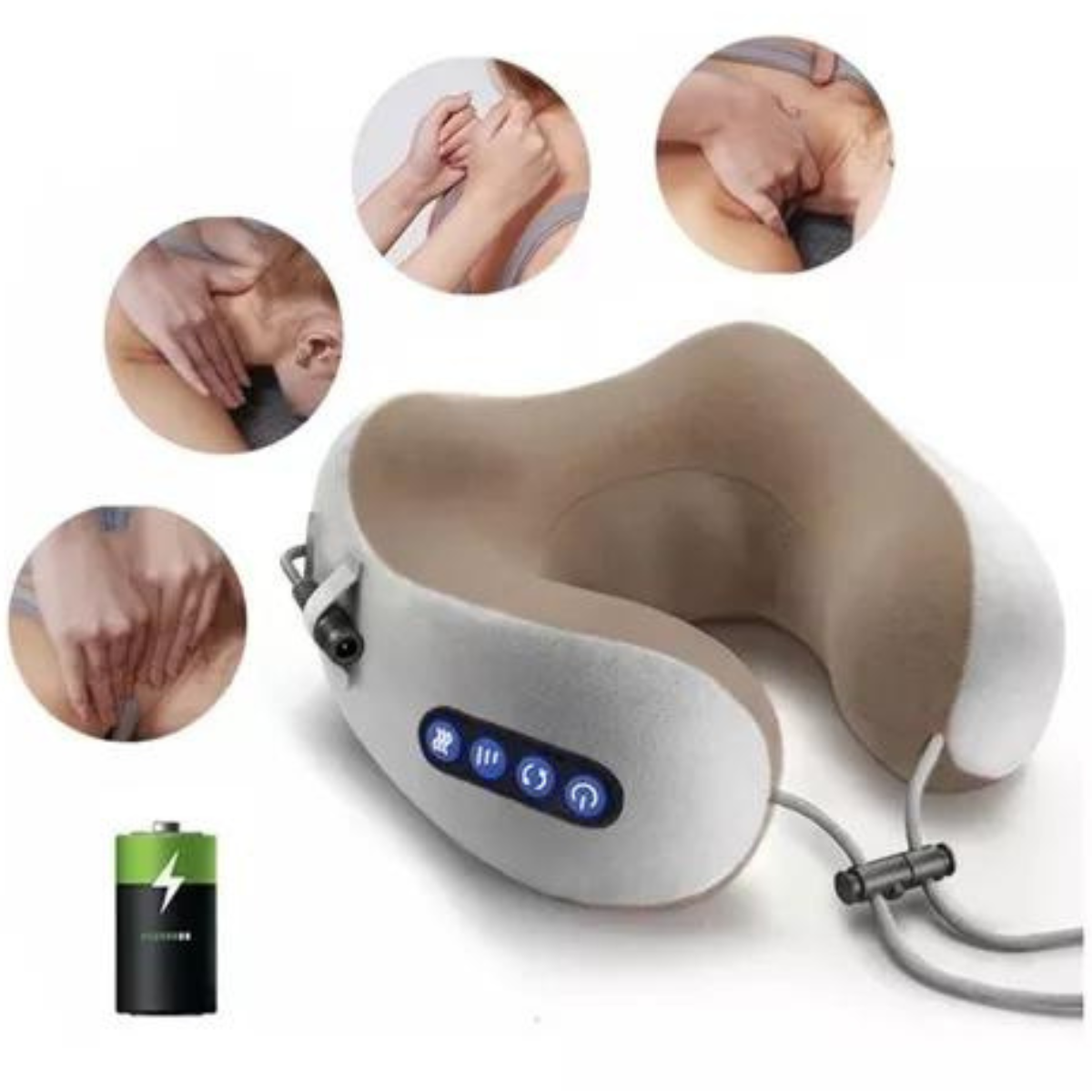 COJIN Almohada Cervical Vibratoria