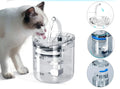 BEBEDERO MASCOTAS TRANSPARENTES