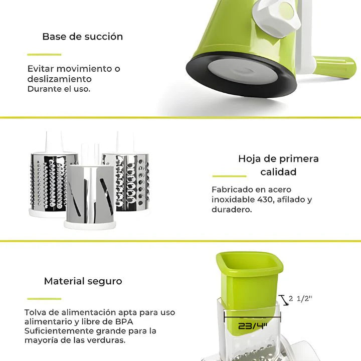 CORTADORA GIRATORIA 3 en 1