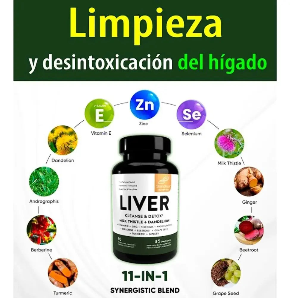 Liver Cleanse & Detox 70 CAPS