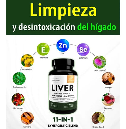 Liver Cleanse & Detox 70 CAPS