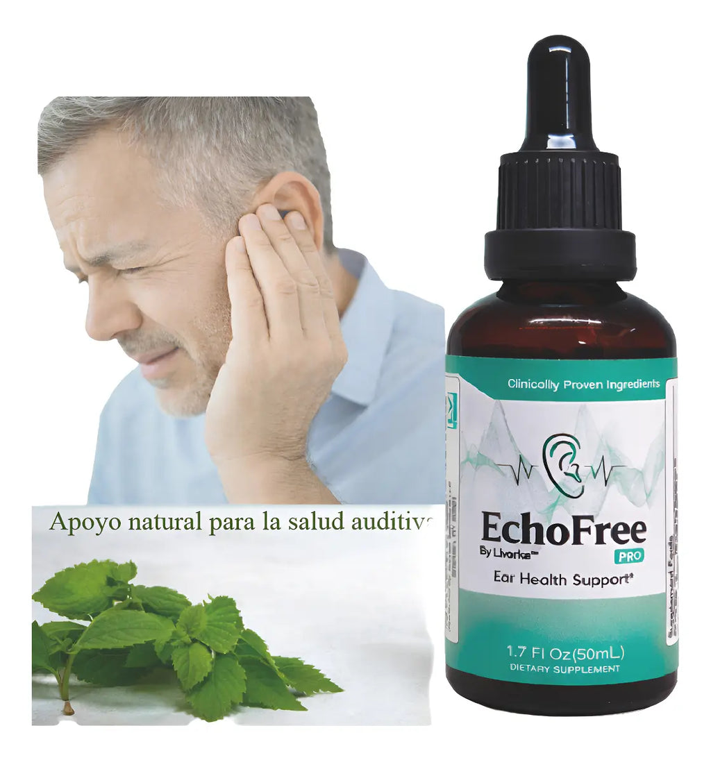 EchoFree Pro - Apoyo natural para tu calma auditiva