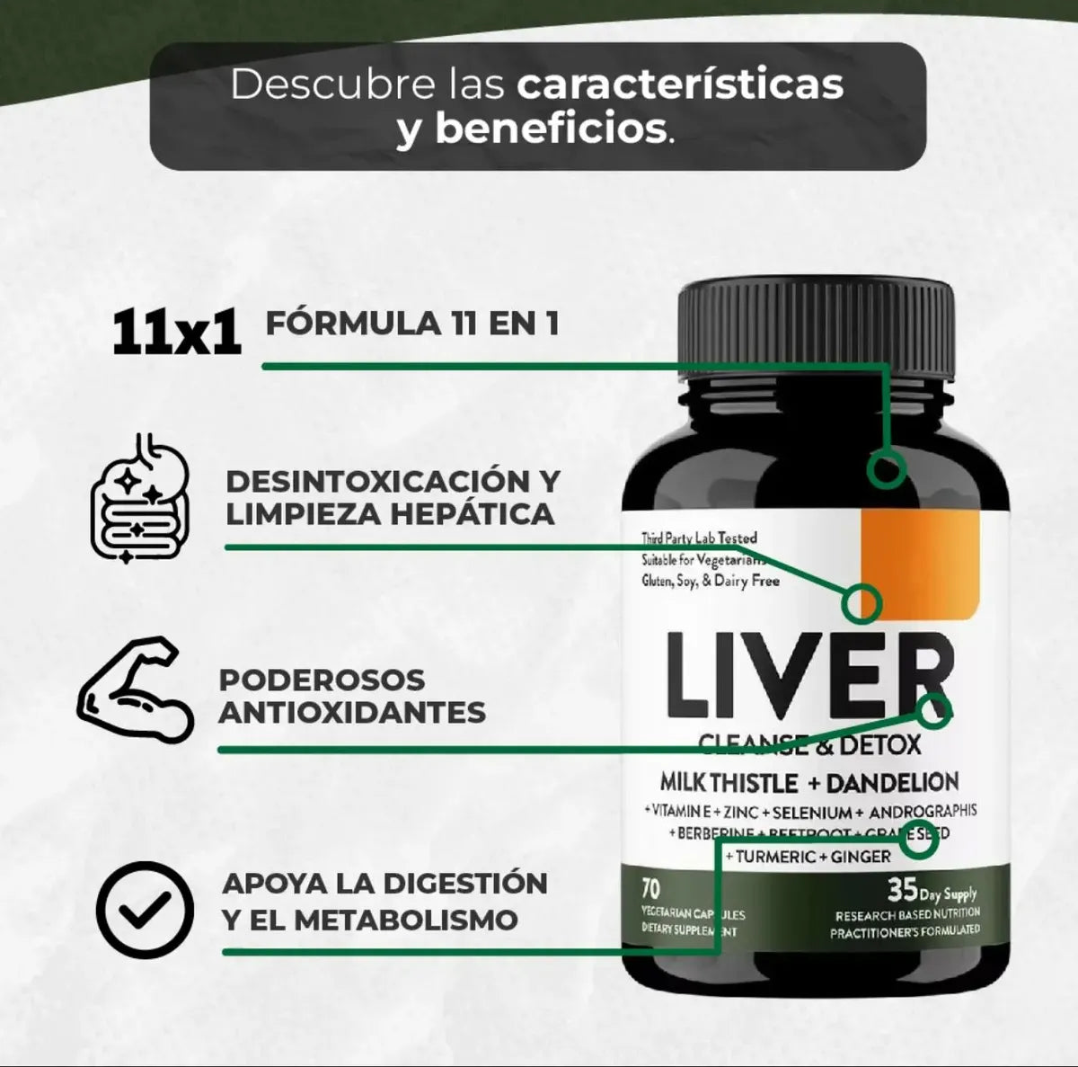 Liver Cleanse & Detox 70 CAPS