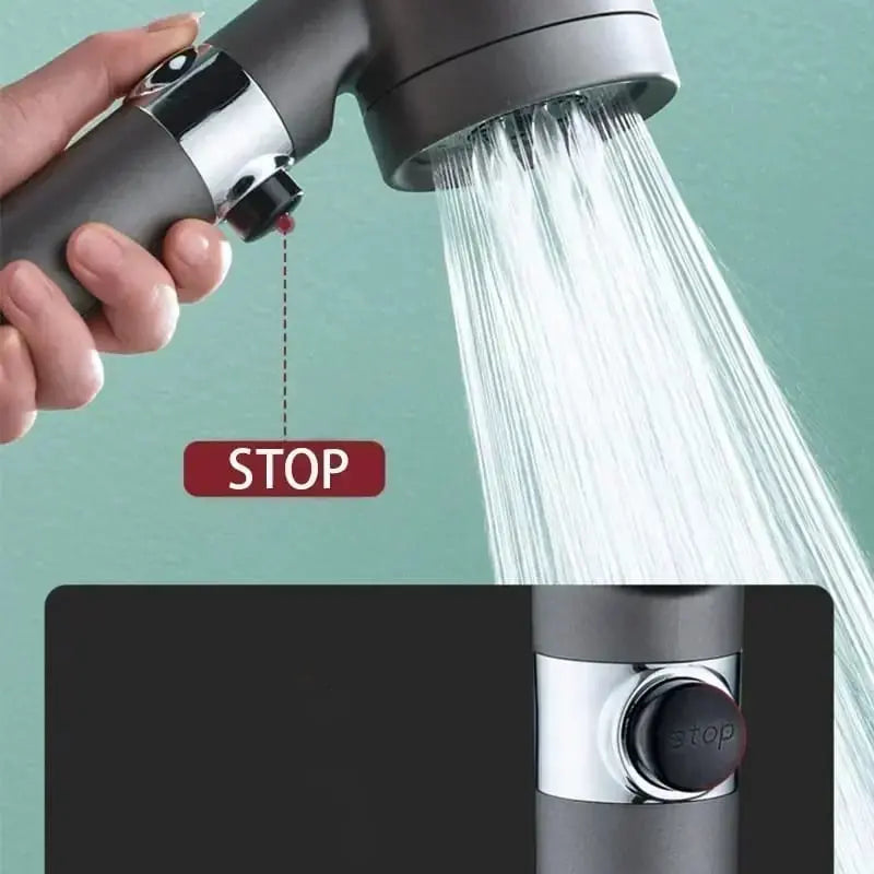 Ducha Alta presion Masajeadora 4 en 1