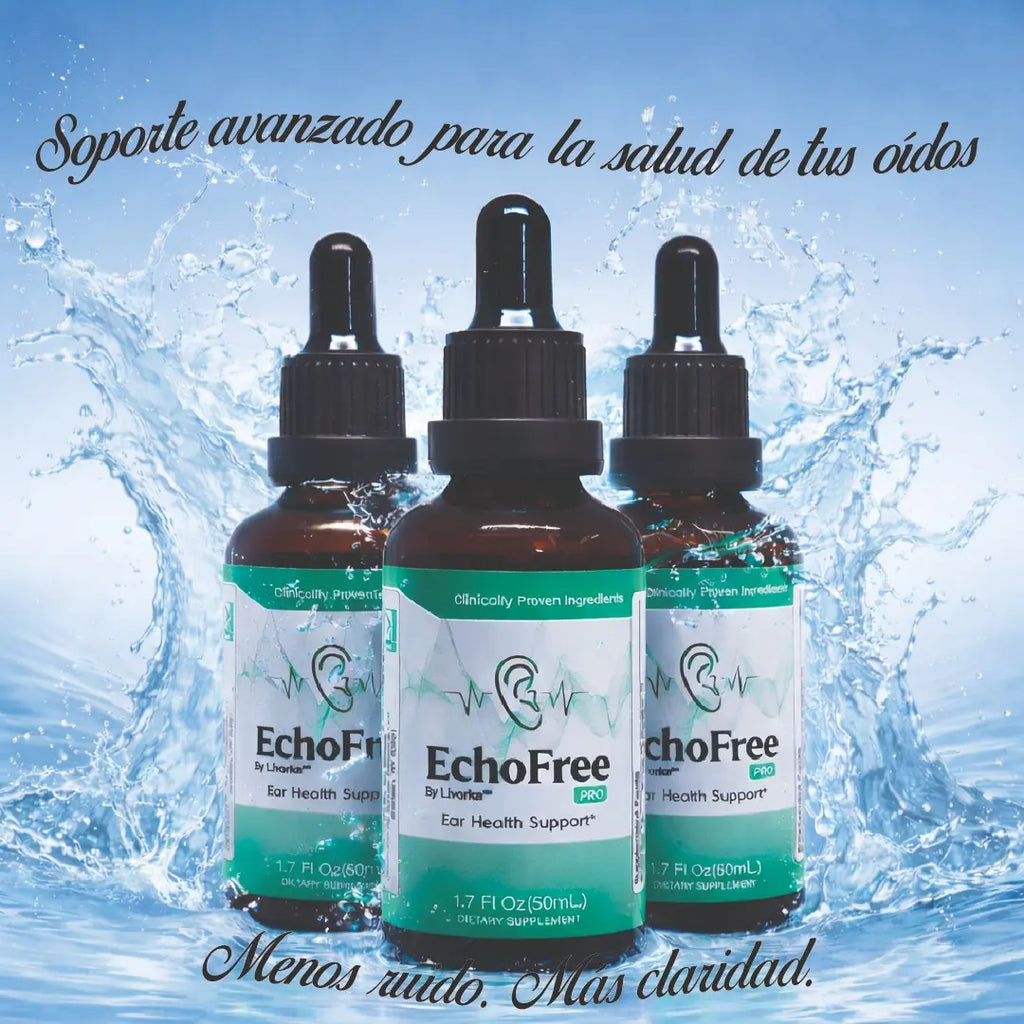 EchoFree Pro - Apoyo natural para tu calma auditiva