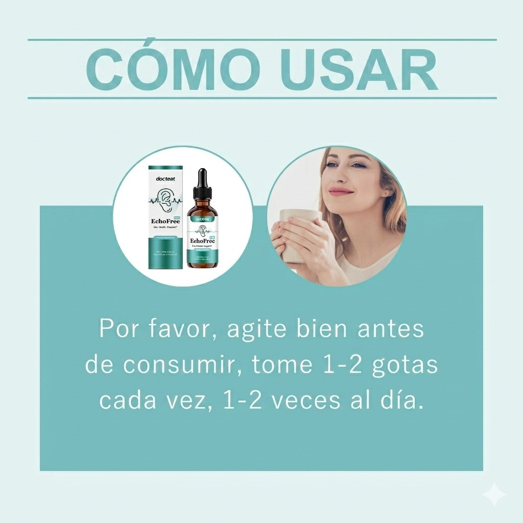EchoFree Pro - Apoyo natural para tu calma auditiva