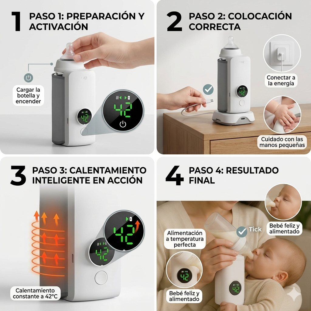 Calentador Portátil de Mamaderas