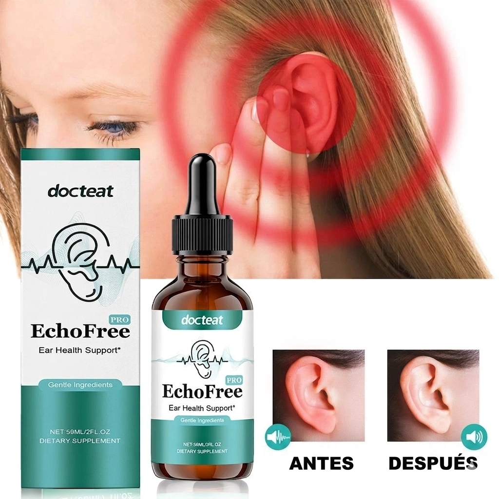 EchoFree Pro - Apoyo natural para tu calma auditiva