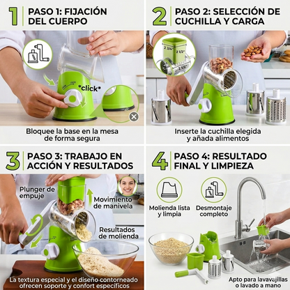 CORTADORA GIRATORIA 3 en 1