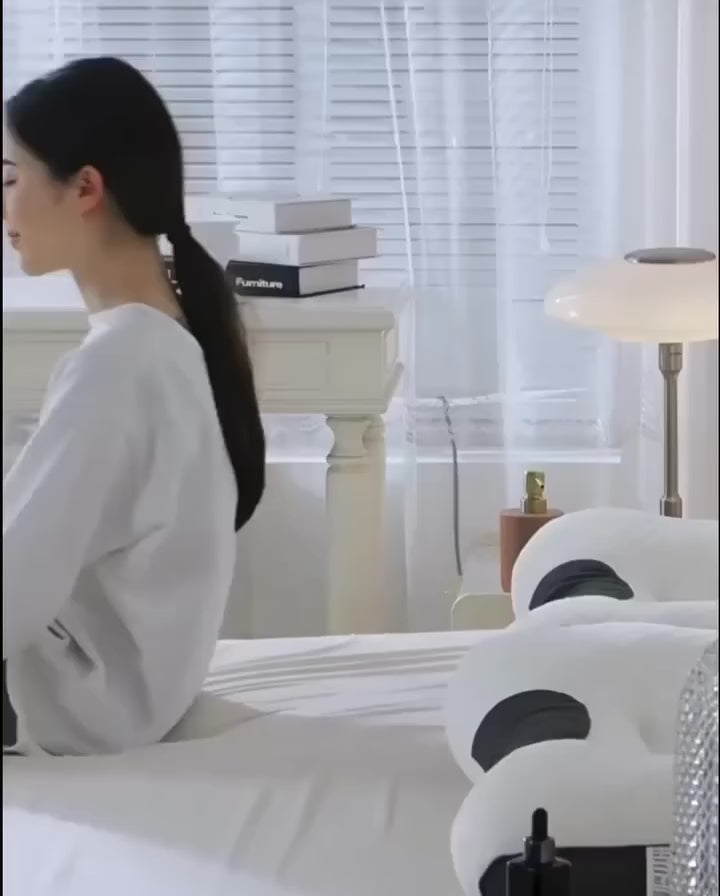 Almohada cervical para aliviar el dolor
