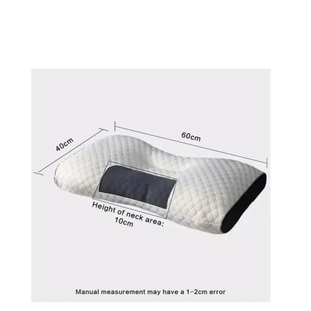 Almohada cervical para aliviar el dolor